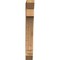 Ekena Millwork Imperial Slat Rough Sawn Bracket, Western Red Cedar, 4"W x 20"D x 32"H BKT04X20X32IMP06RWR - alternate 4